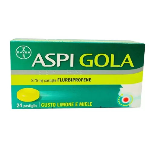 Aspi Gola 8,75mg Pastiglie Limone e Miele 24pz - ASPI GOLA
