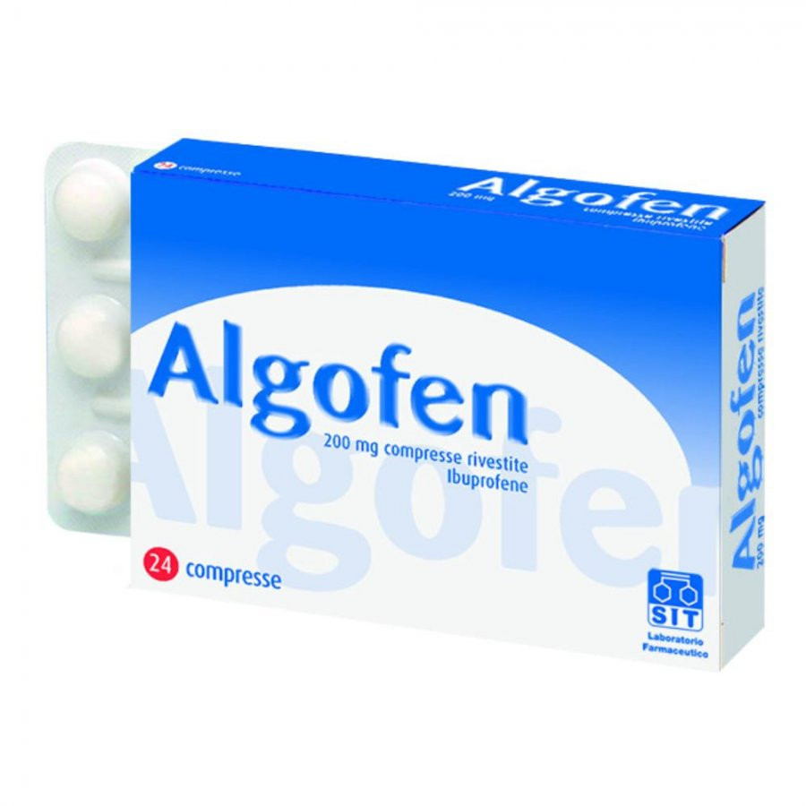 Algofen 200mg 24 Compresse Rivestite Medicinale per Dolore - ALGOFEN