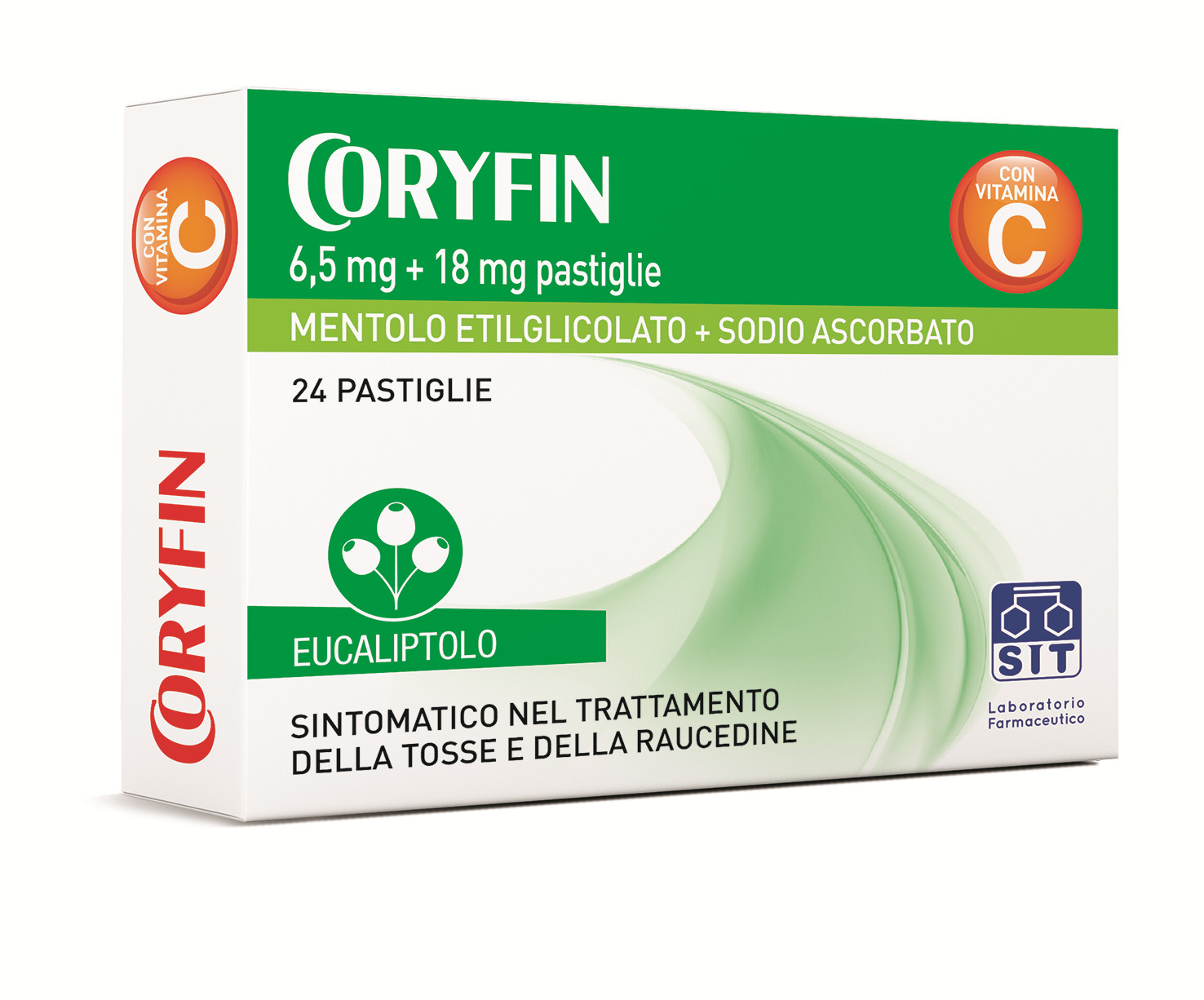 Coryfin C Pastiglie Gusto Mentolo 24 Unità - CORYFIN