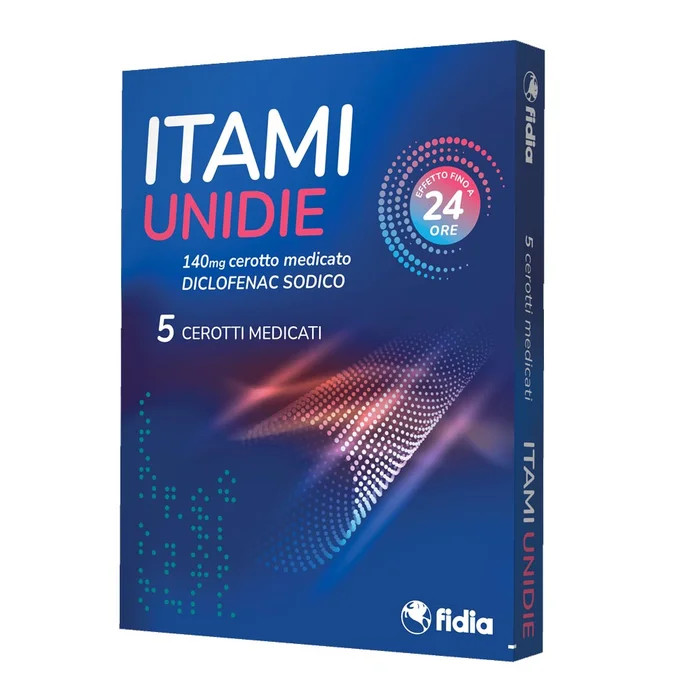 Itami Unidie Cerotto Medicato 140mg 5 Pezzi - Itami