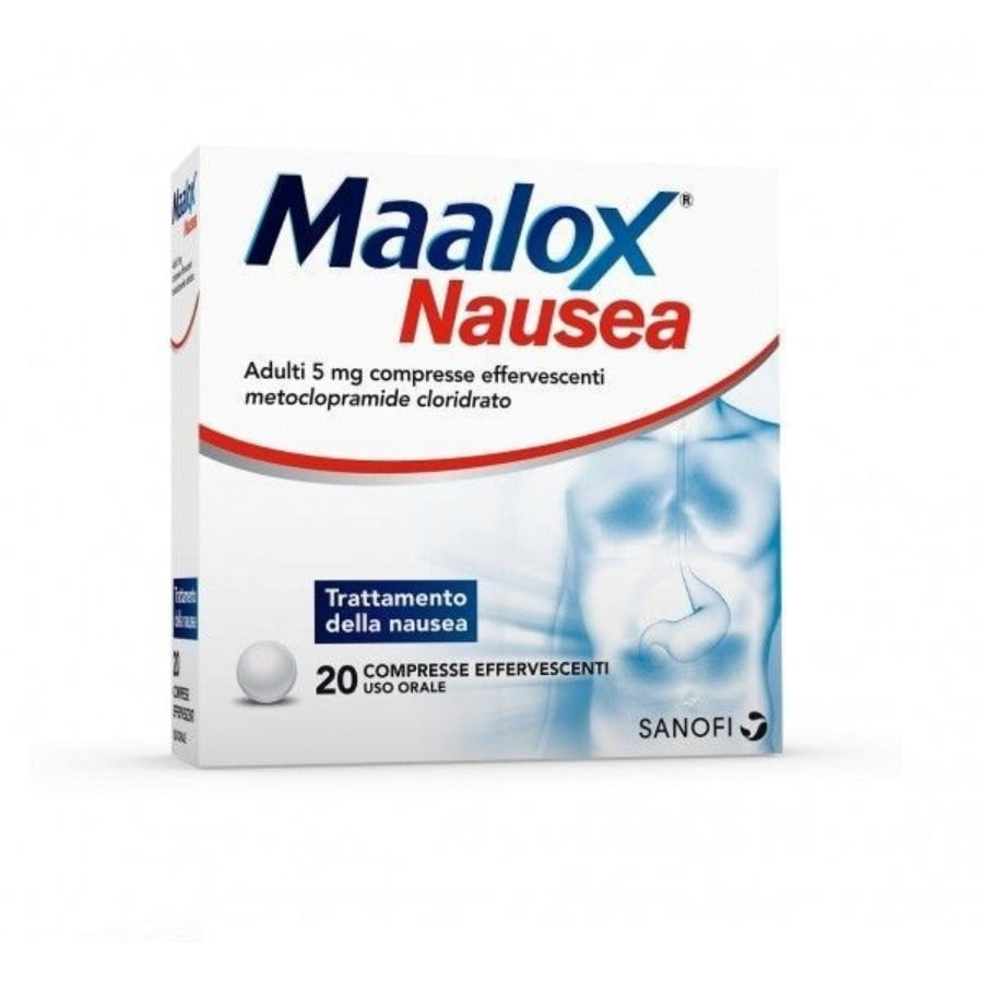 Maalox Nausea Adulti 5mg 20 Compresse Effervescenti - Maalox
