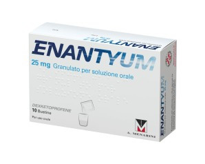Enantyum 25 Mg Granulato Per Soluzione Orale 10 Bustine - Enantyum