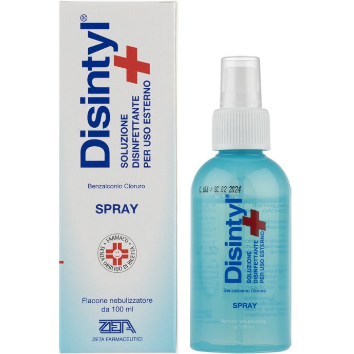 Disintyl Soluzione Cutanea Antisettico Disinfettante Cute Lesa 100ml - Disintyl