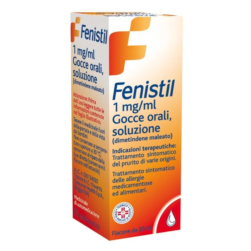Fenistil Gocce Orali 20ml Antistaminico 1mg/ml - Fenistil