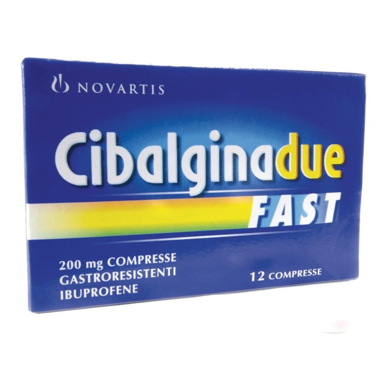 Cibalgina Due Fast 200mg 12 Compresse Gastroresistenti - Cibalgina