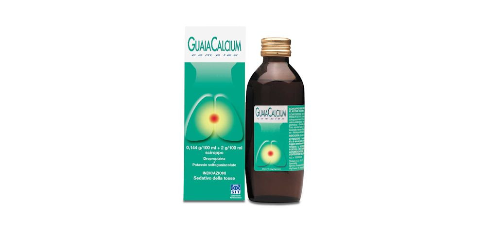Guaiacalcium Complex Sciroppo per la Tosse 200ml - Guaiacalcium