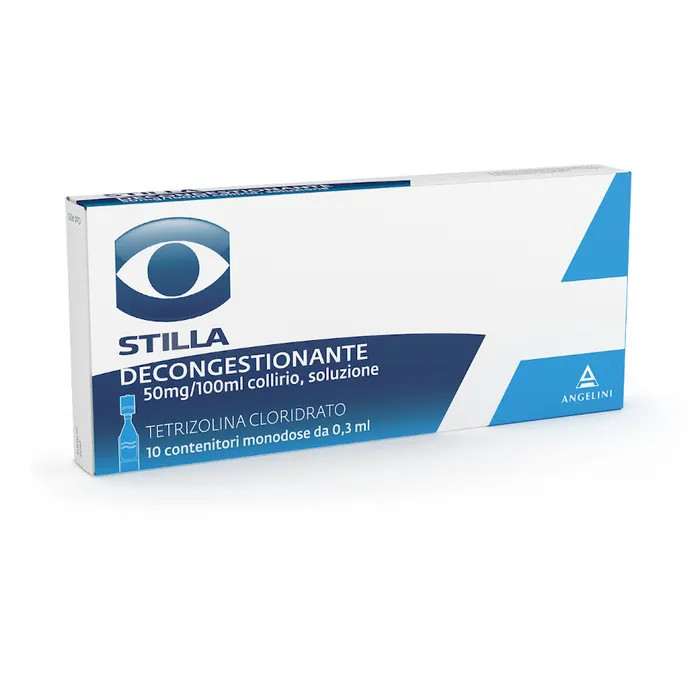 Stilla Decongestionante Collirio Monodose 10 Flaconcini da 0,3ml - Stilla