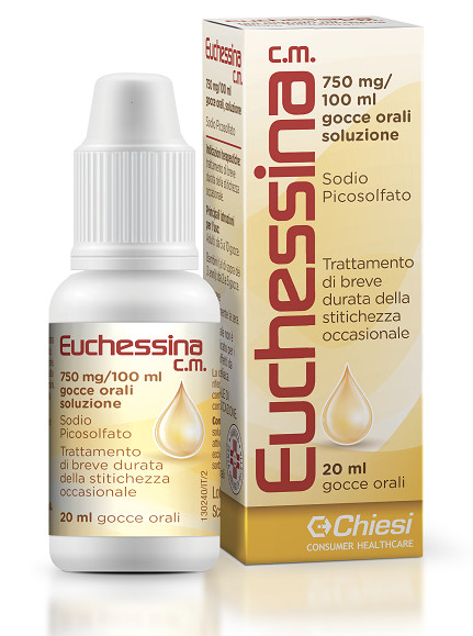 Euchessina C.M. Gocce Orali Soluzione Stitichezza Occasionale 20ml - Euchessina C.M.