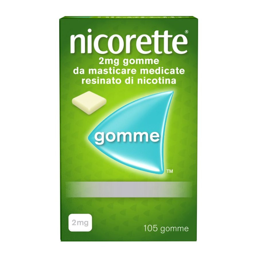 Nicorette 2 mg Gomme da Masticare Medicate 105 Gomme - Nicorette