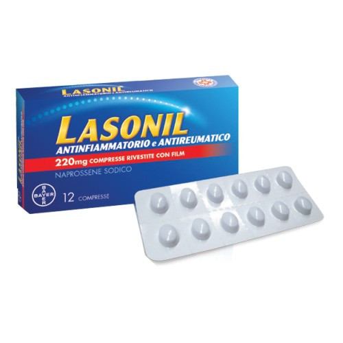 Lasonil Antinfiammatorio e Antireumatico 220 mg 12 Compresse - Lasonil