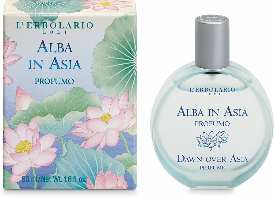 Alba in Asia Profumo Donna Fragranza Fiorita Muschiata 50ml - L'ERBOLARIO