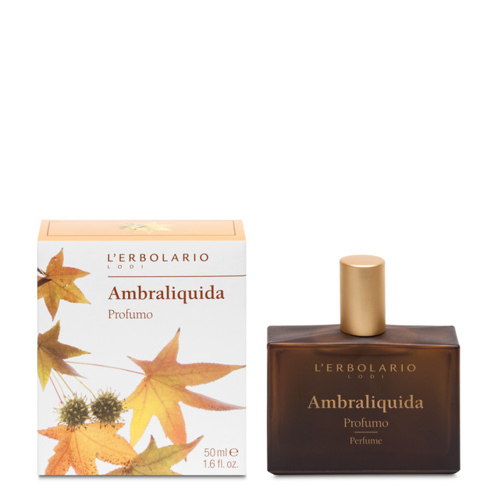 Ambraliquida Profumo Unisex Ambrato Vanigliato 50ml - L'ERBOLARIO