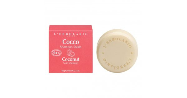 Cocco Shampoo Solido Igiene Personale Capelli 60g - L'ERBOLARIO