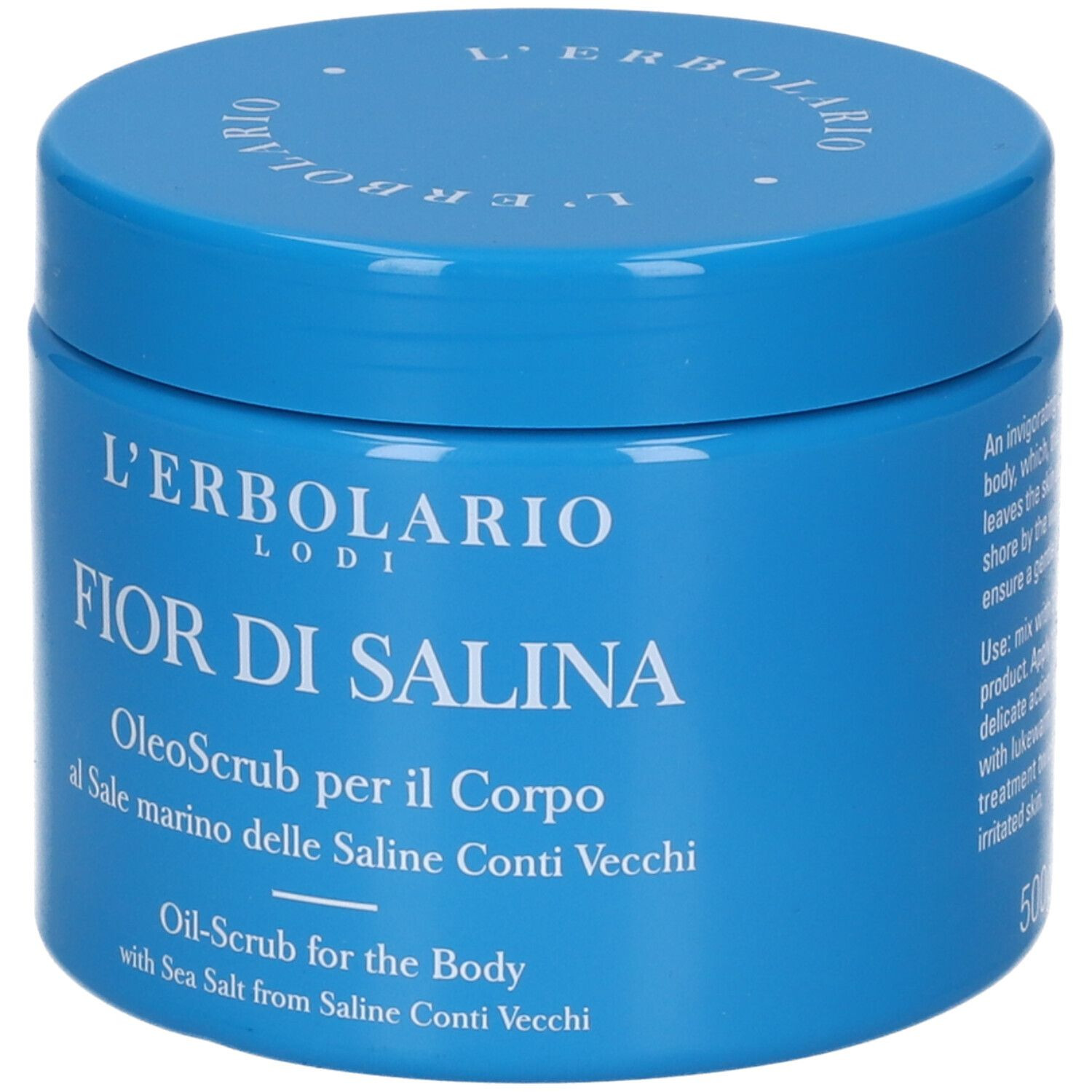 Fior di Salina Oleoscrub Corpo Esfoliante Naturale 500g - L'ERBOLARIO