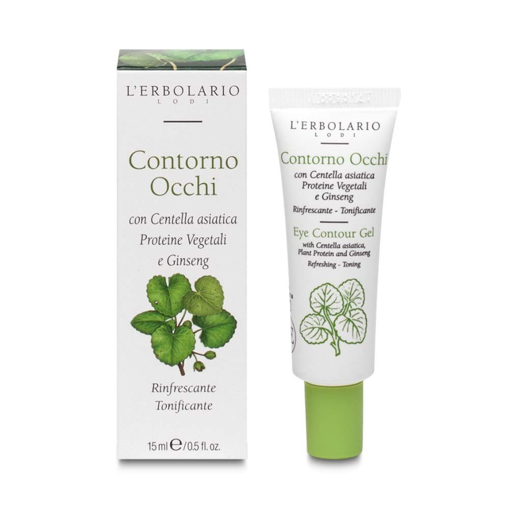 Gel Contorno Occhi Tonificante Centella Asiatica e Ginseng 15 ml - L'ERBOLARIO