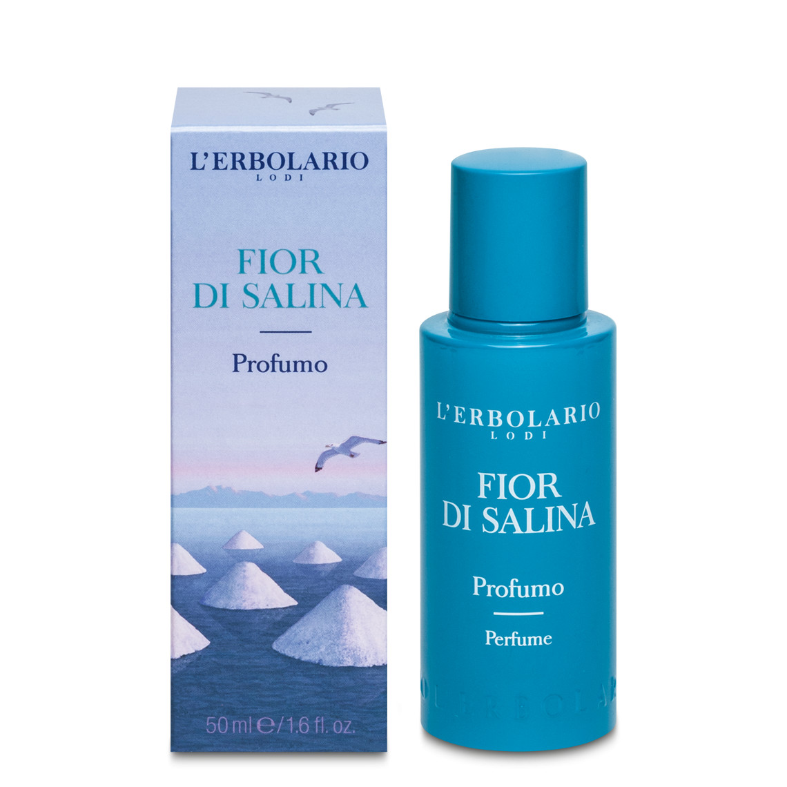 Fior di Salina Profumo Unisex Agrumato Acquatico 50ml - L'ERBOLARIO