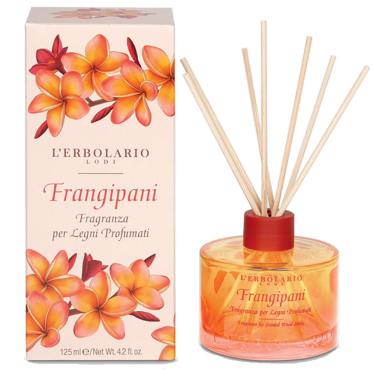 L'Erbolario Frangipani Fragranza Ambiente Note Floreali e Legnose 125ml - L'ERBOLARIO