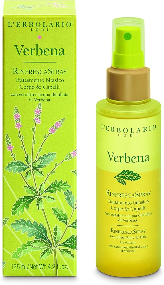 Verbena Rinfrescante Spray Bifasico Corpo e Capelli 125 ml - L'ERBOLARIO