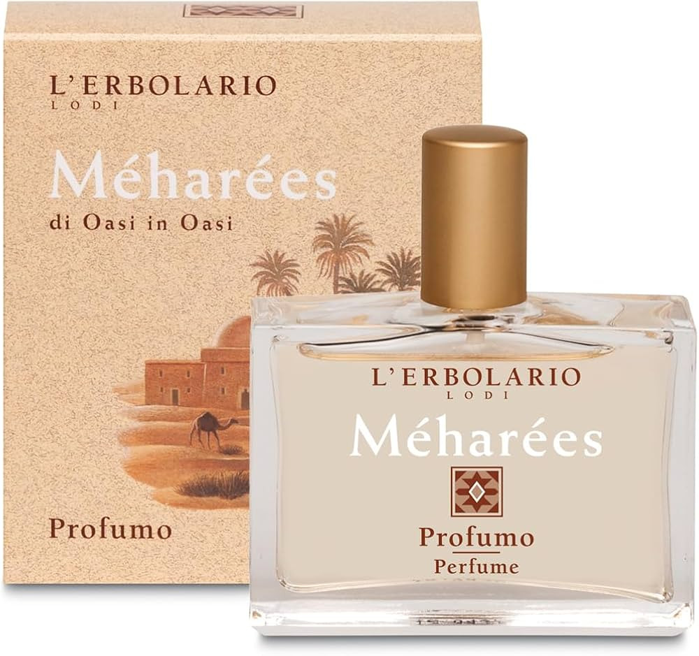 Méharées Acqua di Profumo Unisex Fragranza Ambrata Vanigliata 50ml - L'ERBOLARIO