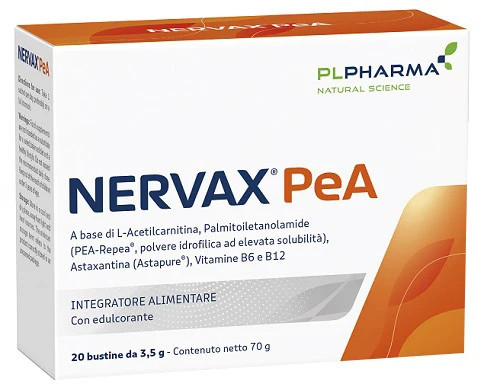 Nervax Pea Integratore per Sistema Nervoso 20 Bustine - PL Pharma