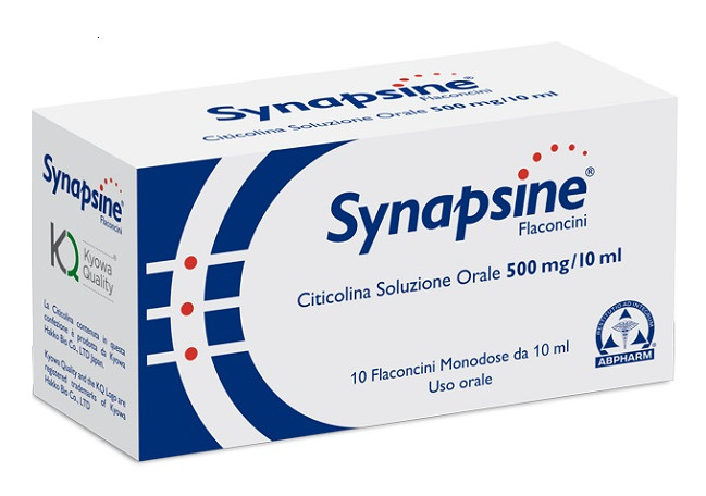 Synapsine Integratore Alimentare con Citicolina 10 Flaconcini - A.B.PHARM