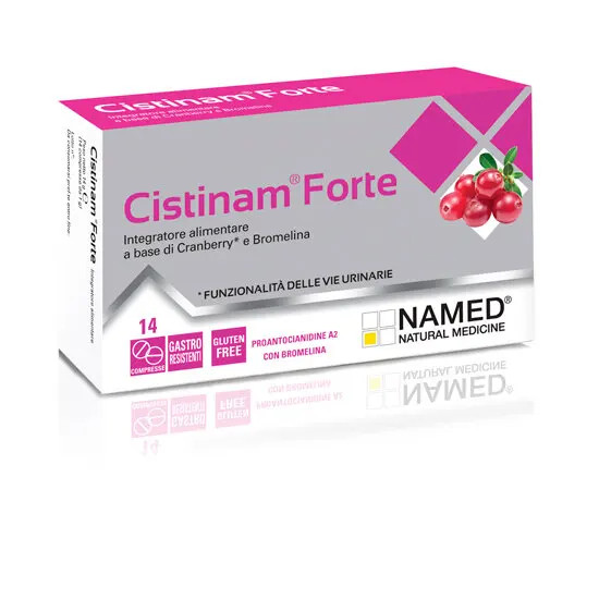 Cistinam Forte Integratore per Vie Urinarie 14 Compresse - NAMED