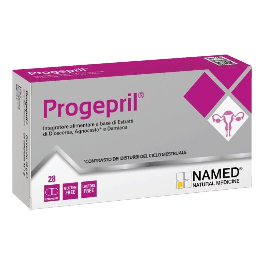 Progepril Integratore per Ciclo Mestruale e Menopausa 28 Compresse - NAMED