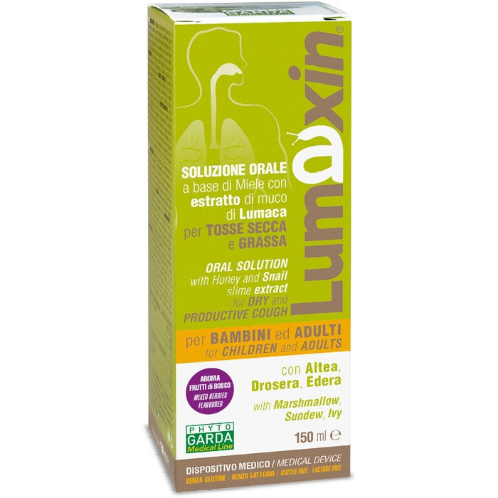 Lumaxin Sciroppo Adulti e Bambini Sollievo Tosse 150ml - NAMED