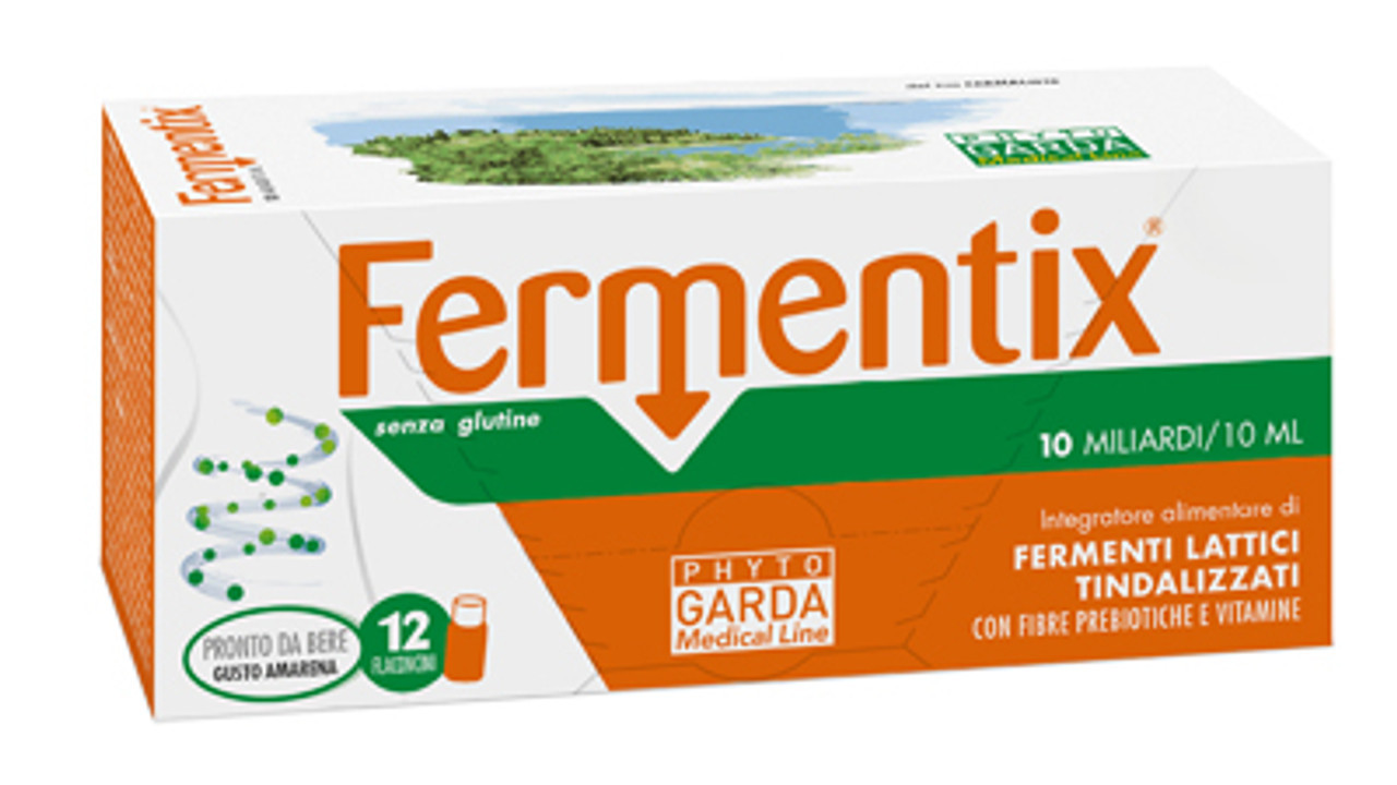 Fermentix Integratore Alimentare per l'Equilibrio Intestinale 12 Flaconcini Monodose - Fermentix