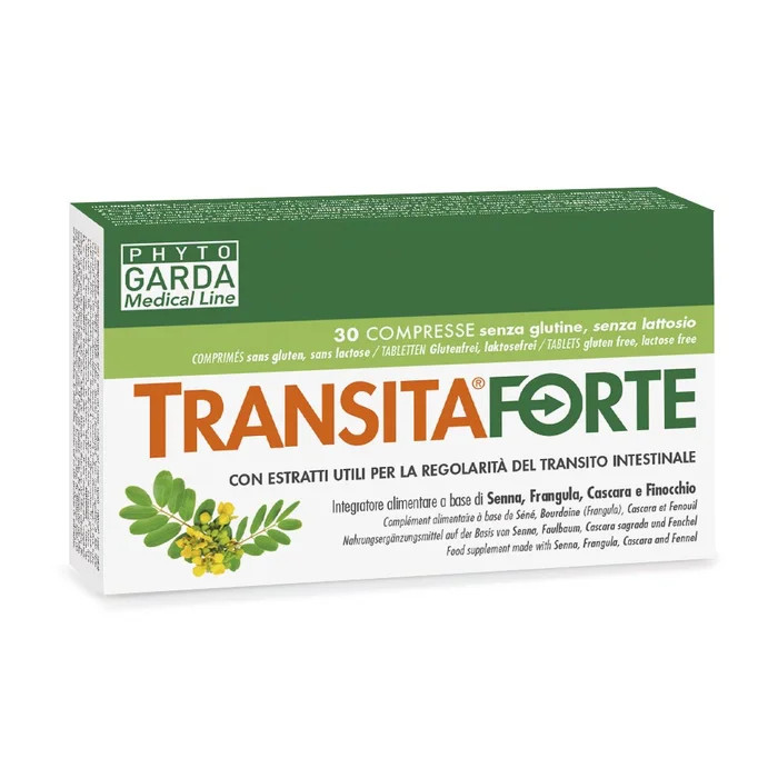 Transita Forte Phyto Garda Integratore per Regolarità Intestinale 30 Compresse - Phyto Garda