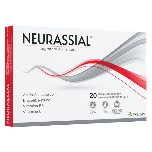 Neurassial 20 Compresse Integratore Alimentare - Medisin