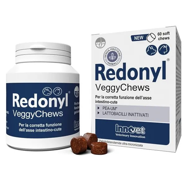 Redonyl VeggyChews Complemento Alimentare Cani/Gatti 60 Soft Chews - Redonyl