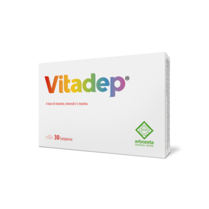Vitadep Integratore con Vitamine e Minerali 30 Compresse - Erbozeta