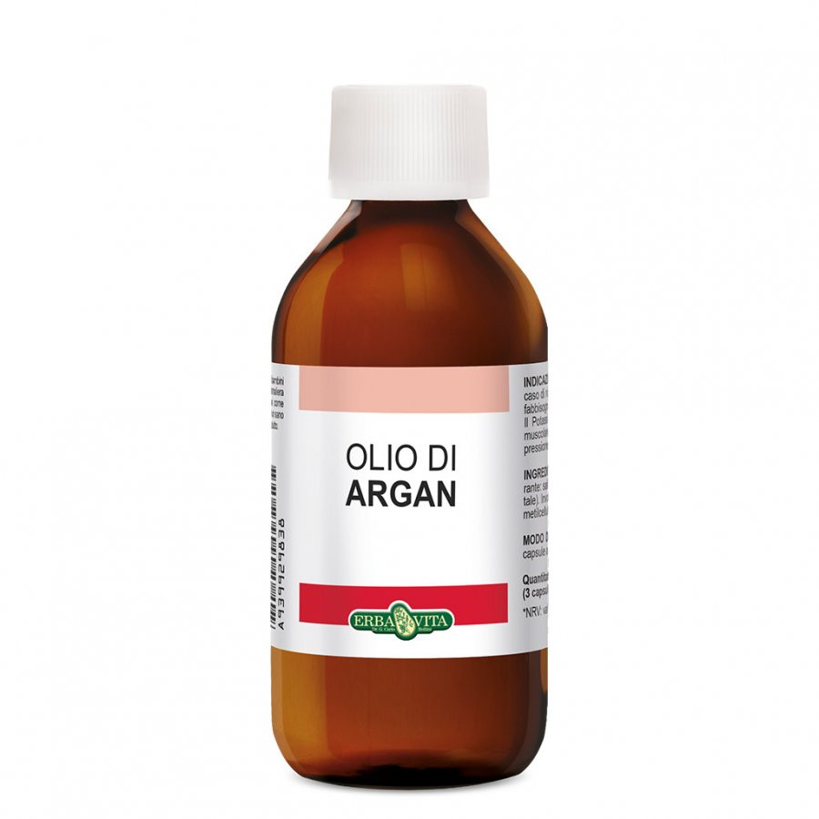 Olio di Argan elasticizzante e nutriente 100ml - Erba Vita