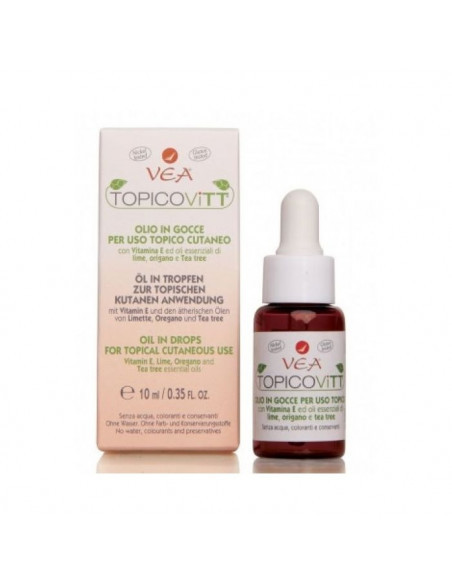 VEA Topicovit Olio in Gocce Topico Cutaneo 10ml - VEA