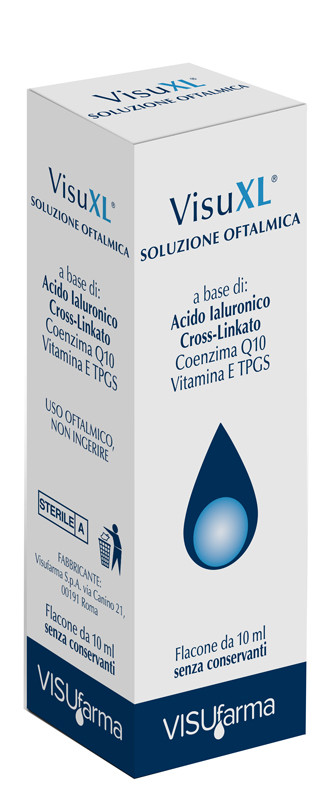VisuXL Soluzione Oftalmica Lubrificante e Antiossidante 10ml - Visufarma