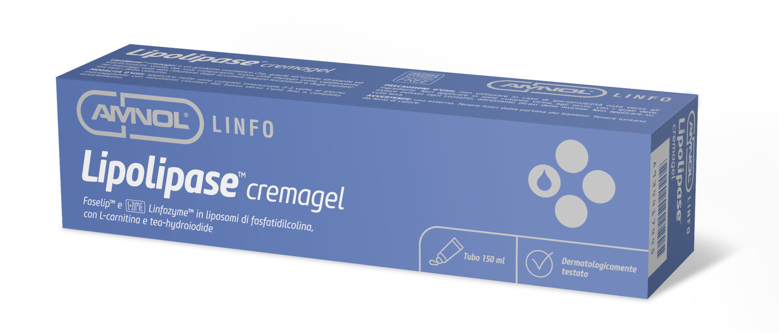 Lipolipase Cremagel Anticellulite 150ml - Amnol