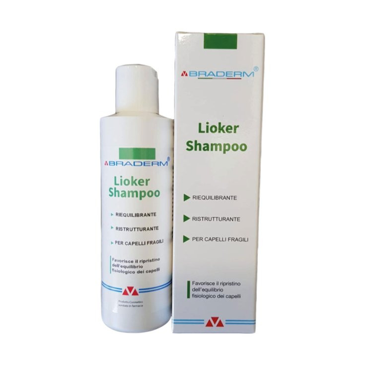 Lioker Shampoo Delicato per Eccesso di Sebo 200ml - Braderm