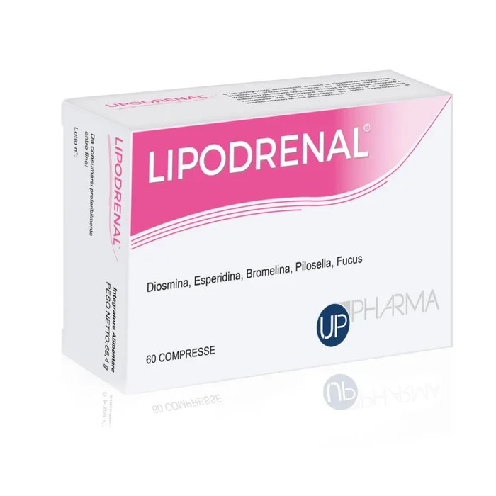 Lipodrenal Integratore Alimentare per Drenaggio e Metabolismo 60 Compresse - Up Pharma