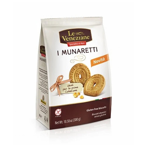I Munaretti Biscotti Senza Glutine 300g - Le Veneziane