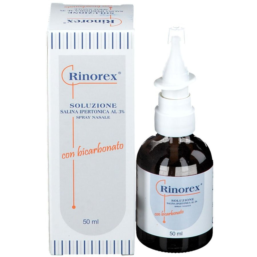 Rinorex Spray Nasale Soluzione Salina Ipertonica 50ml - Rinorex