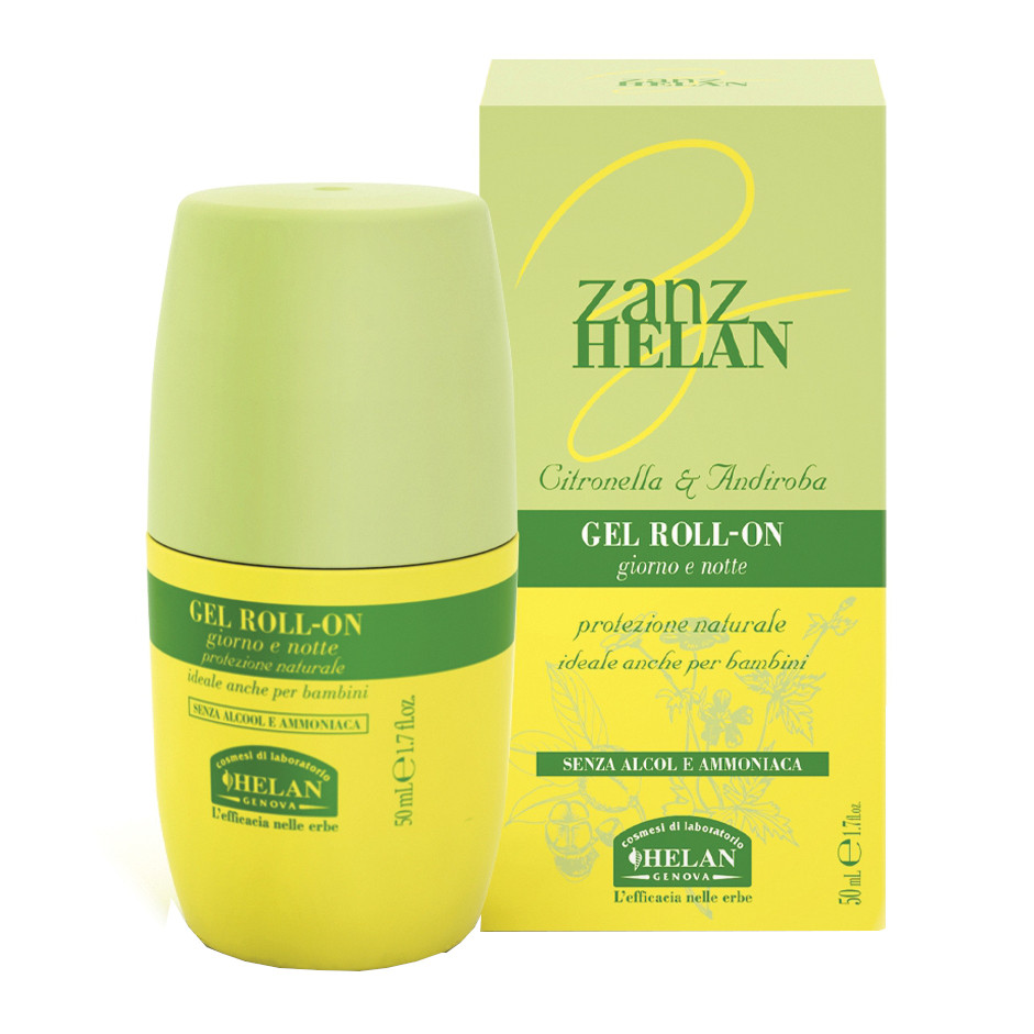 Zanzhelan Insettorepellente Vegetale Roll-On 50 ml - Helan
