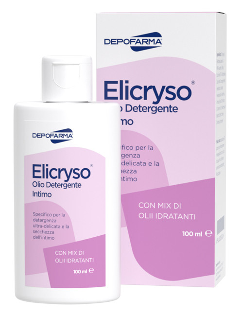 Olio Detergente Intimo per Secchezza Vaginale 100 ml - Elicryso