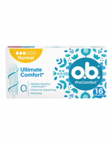 Ob ProComfort Normale Assorbenti Interni 16 pezzi - OB
