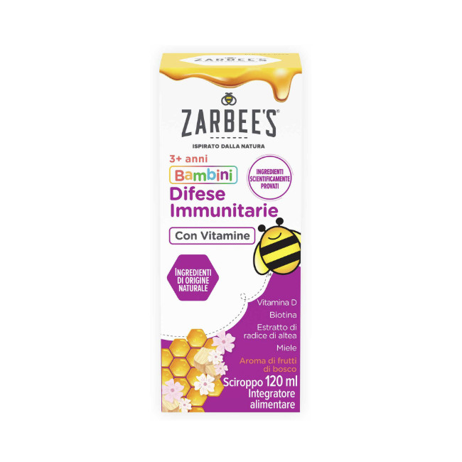 Difese Immunitarie Bambini Sciroppo 120 ml - Zarbee's