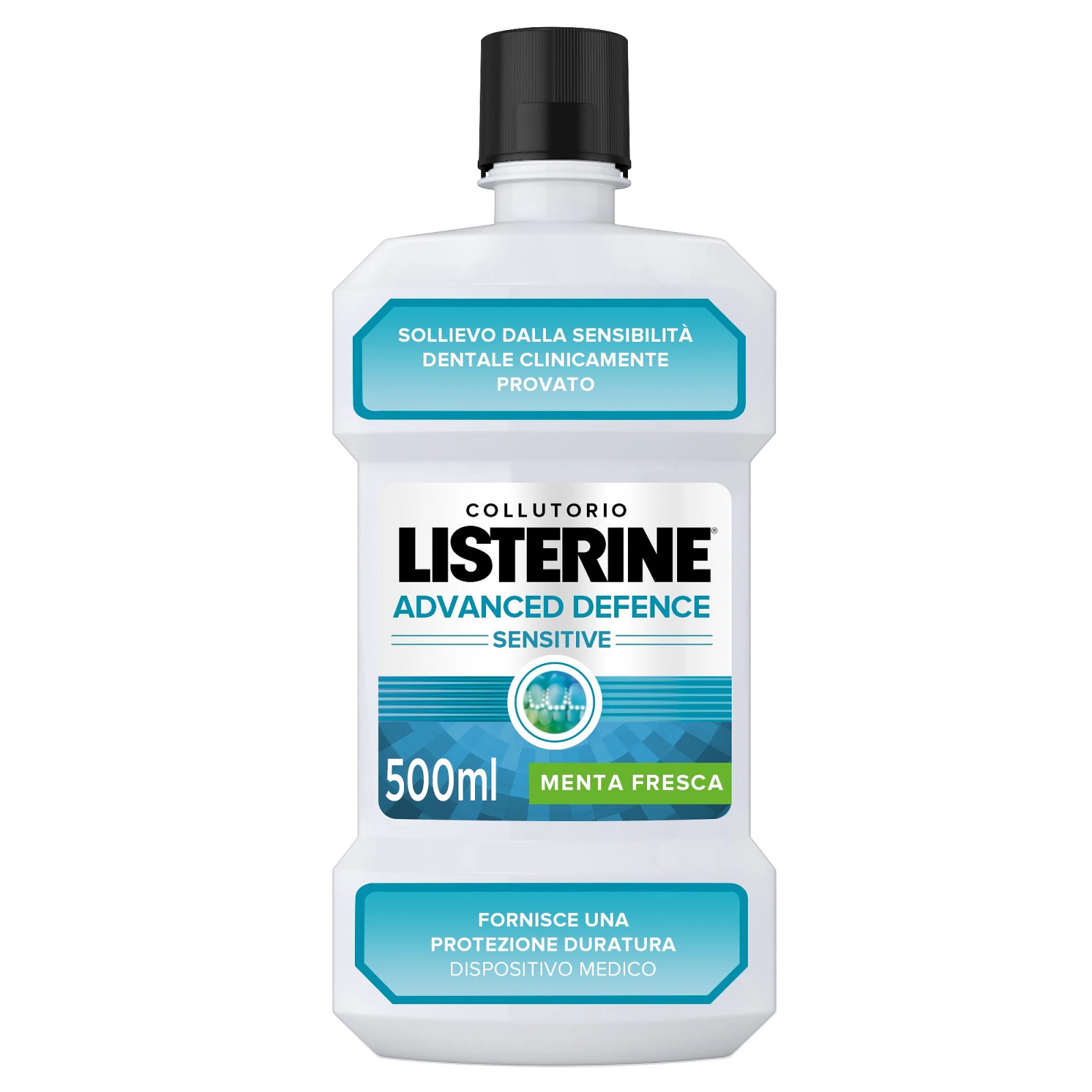 Listerine Ad Sensitive Collutorio 500 Ml - Immagine 2