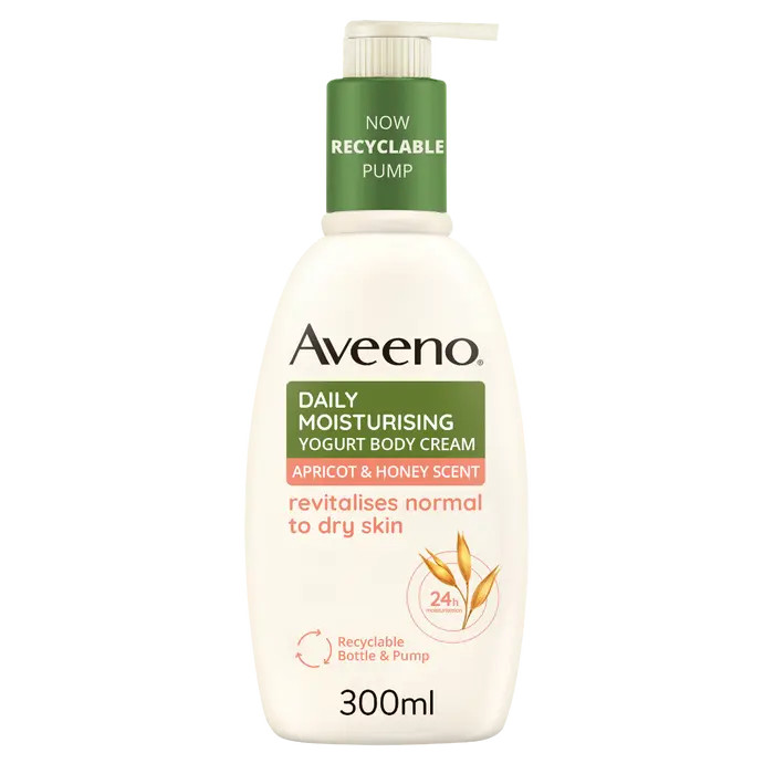 Crema Corpo Idratante Yogurt Albicocca e Miele 300ml - Aveeno