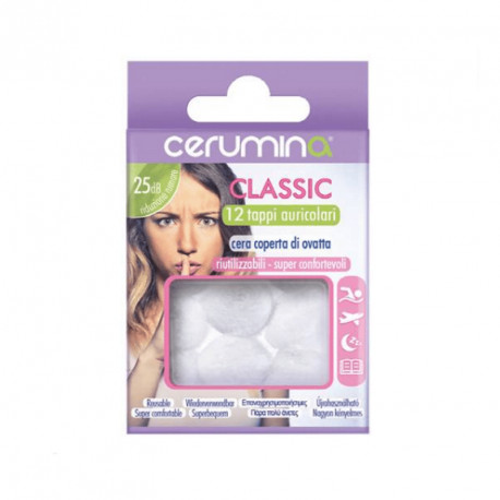 Tappi Auricolari Classic 12pz - Cerumina