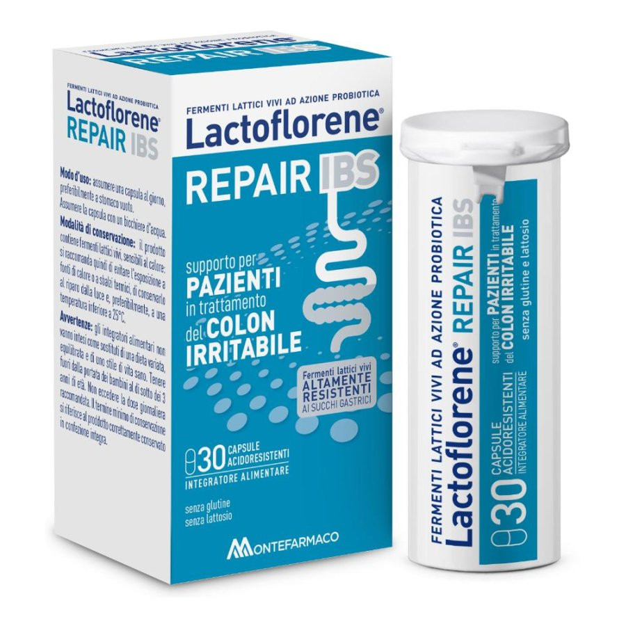 Lactoflorene Repair IBS Integratore Fermenti Lattici Vivi 30 Capsule - Lactoflorene