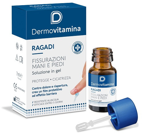 Dermovitamina Ragadi Gel Mani e Piedi 7ml - Dermovitamina